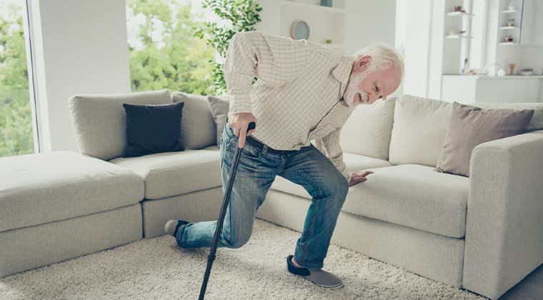 Debilidad muscular o inestabilidad al caminar